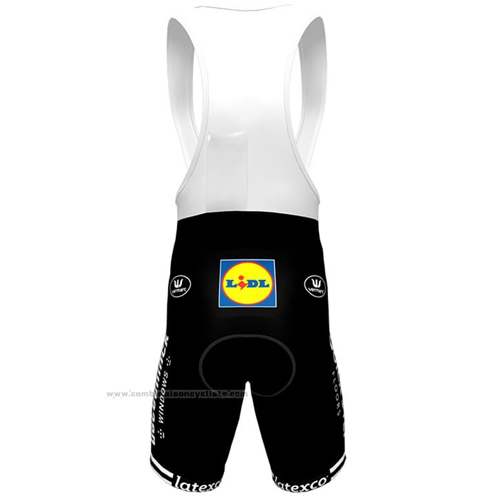2021 Maillot Cyclisme Deceuninck Quick Step Champion Danemark Manches Courtes et Cuissard